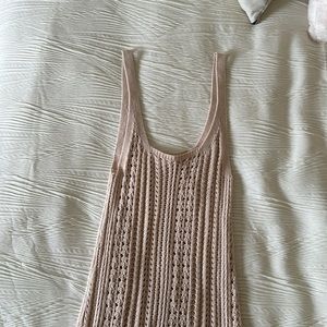 Anthropologie crochet dress/swim suit cover up